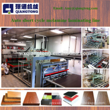 7x9 melamine laminated press machine / woodworking press machine